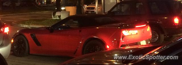 Chevrolet Corvette Z06 spotted in Houston, Texas