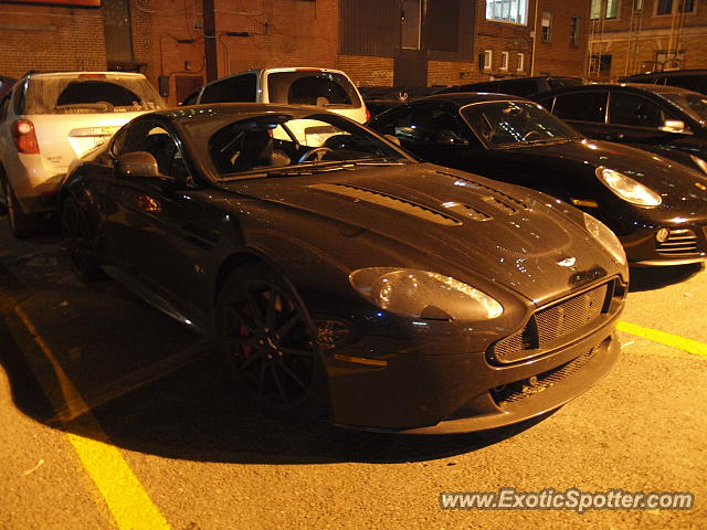 Aston Martin Vantage spotted in Montreal, Canada