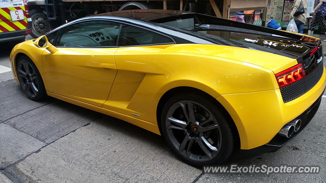Lamborghini Gallardo spotted in Hong Kong, China