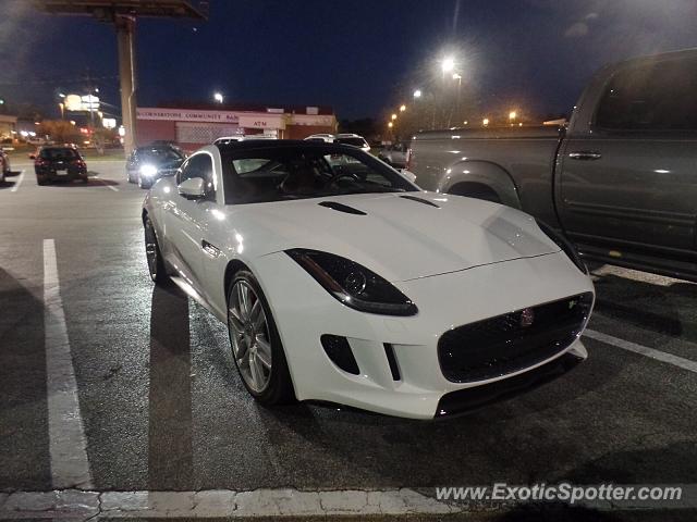 Jaguar F-Type spotted in Chattanooga, Tennessee