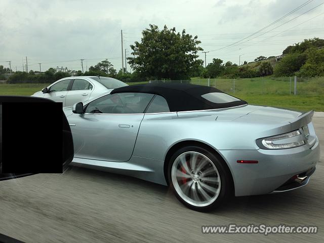 Aston Martin DB9 spotted in Boynton Beach, Florida