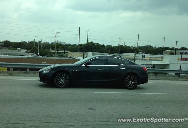 Maserati Ghibli spotted in Oakland Park, Florida