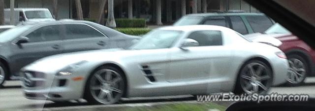 Mercedes SLS AMG spotted in North Miami, Florida