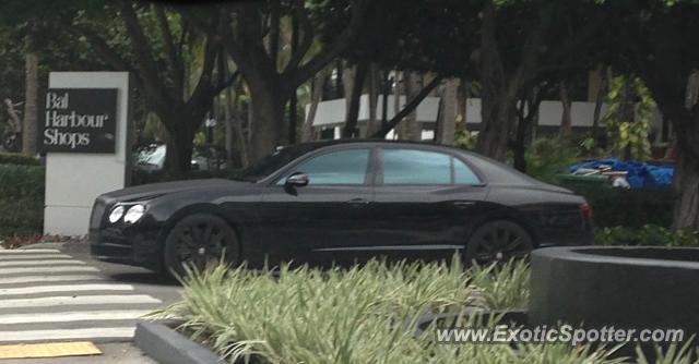 Bentley Flying Spur spotted in Bal Harbour, Florida