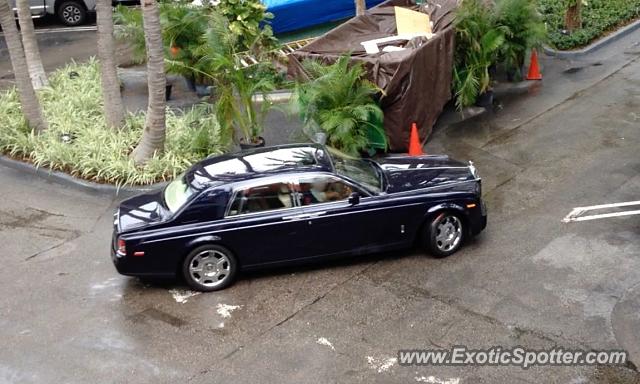 Rolls-Royce Phantom spotted in Bal Harbour, Florida