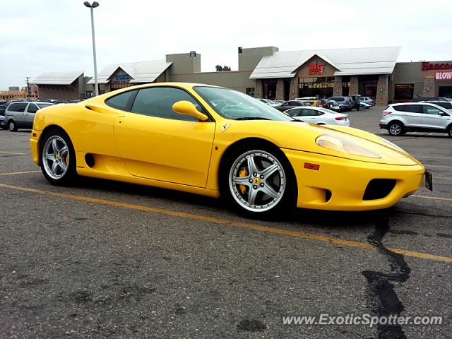 Ferrari 360 Modena spotted in Wheatridge, Colorado