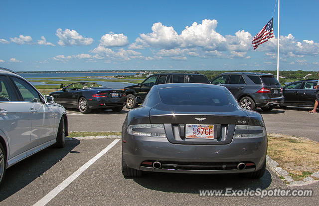 Aston Martin DB9 spotted in Cape Cod, Massachusetts