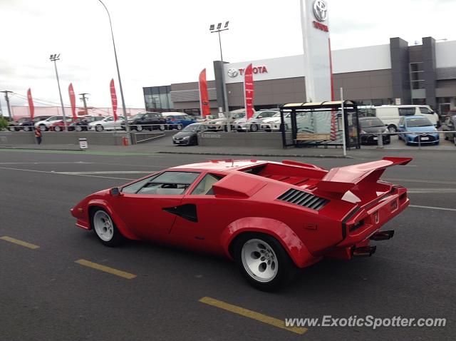 Lamborghini Countach spotted in Auckland, New Zealand