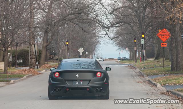 Ferrari FF spotted in Glencoe, Illinois