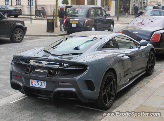 Mclaren 675LT spotted in London, United Kingdom