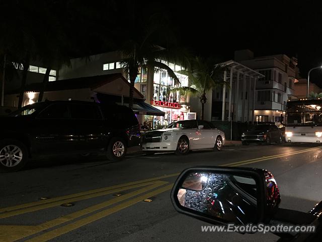 Rolls-Royce Phantom spotted in Miami Beach, Florida