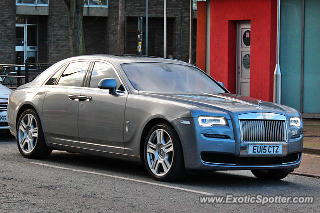 Rolls-Royce Ghost spotted in Cambridge, United Kingdom