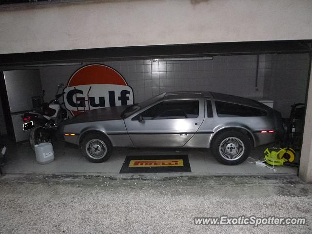 DeLorean DMC-12 spotted in Huy, Belgium