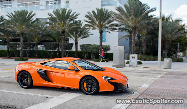 Mclaren 650S spotted in Fort Lauderdale, Florida