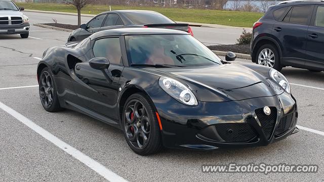 Alfa Romeo 4C spotted in Ft. Mitchell, Kentucky