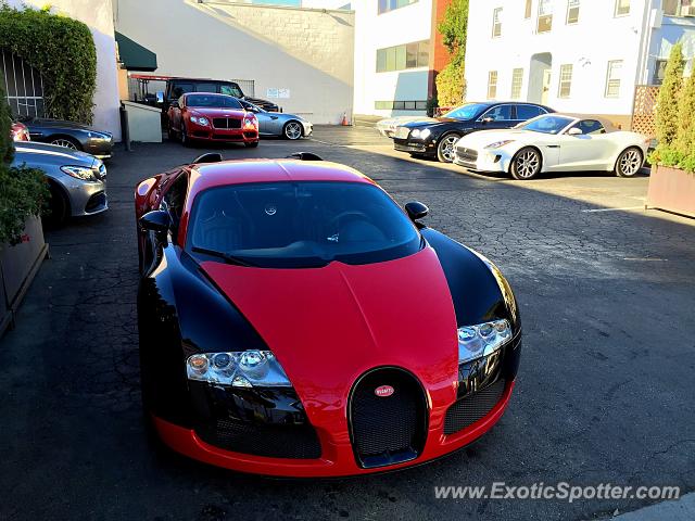 Bugatti Veyron spotted in Beverly Hills, California