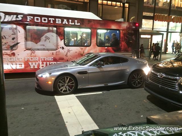 Aston Martin Vantage spotted in Philadelphia, Pennsylvania