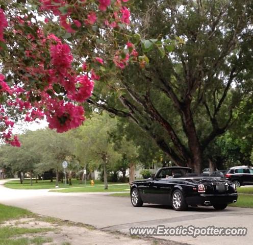 Rolls-Royce Phantom spotted in Coral Gables, Florida