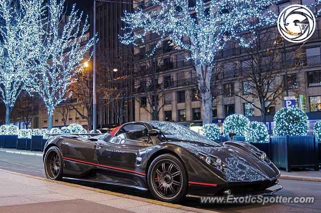 Pagani Zonda spotted in Paris, France