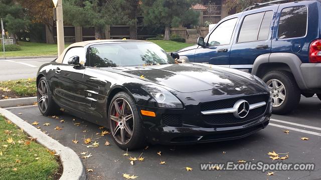 Mercedes SLS AMG spotted in Wastlake Village, California