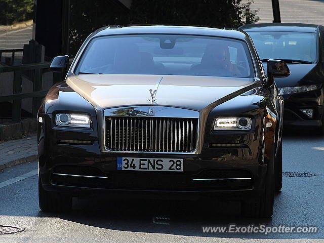 Rolls-Royce Wraith spotted in Istanbul, Turkey