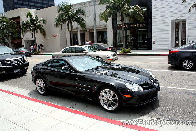 Mercedes SLR spotted in Beverly hills, California