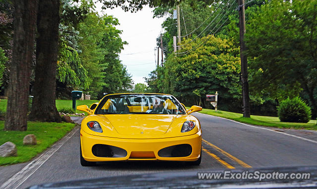 Ferrari F430 spotted in Rumson, New Jersey