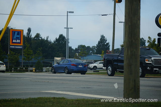 BMW M5 spotted in Asheville, North Carolina