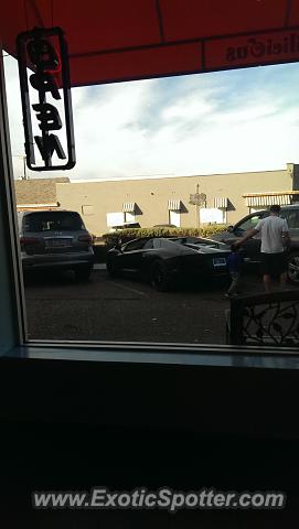 Lamborghini Aventador spotted in Dallas, Texas