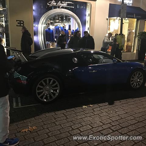 Bugatti Veyron spotted in London, United Kingdom