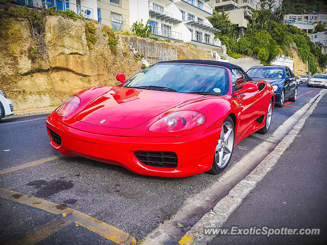Ferrari 360 Modena spotted in Cape Town, South Africa