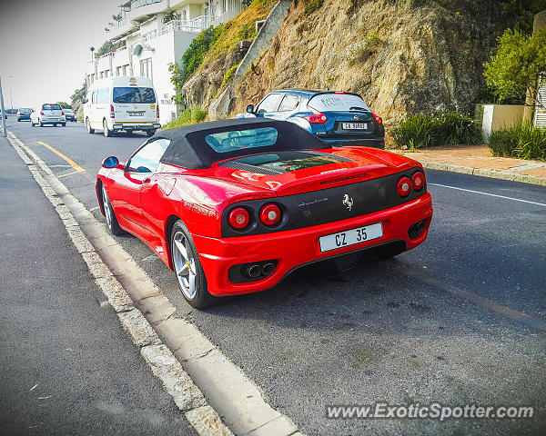 Ferrari 360 Modena spotted in Cape Town, South Africa