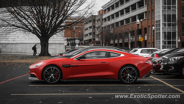 Aston Martin Vanquish spotted in Columbus, Ohio