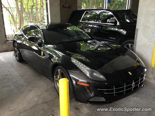 Ferrari FF spotted in Coconut Grove, Florida