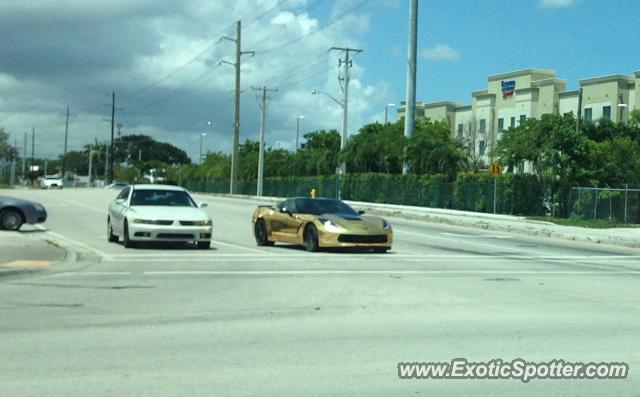 Chevrolet Corvette Z06 spotted in Fort Lauderdale, Florida