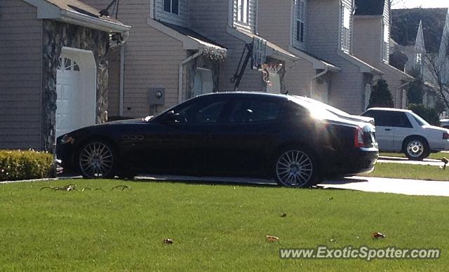 Maserati Quattroporte spotted in Ramtown, New Jersey