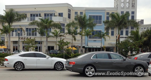 Bentley Flying Spur spotted in Jupiter, Florida