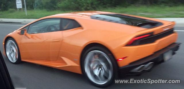 Lamborghini Huracan spotted in Stuart, Florida