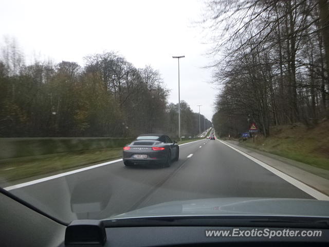 Porsche 911 spotted in Brussels, Belgium