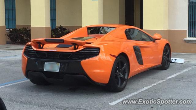 Mclaren 650S spotted in Jupiter, Florida