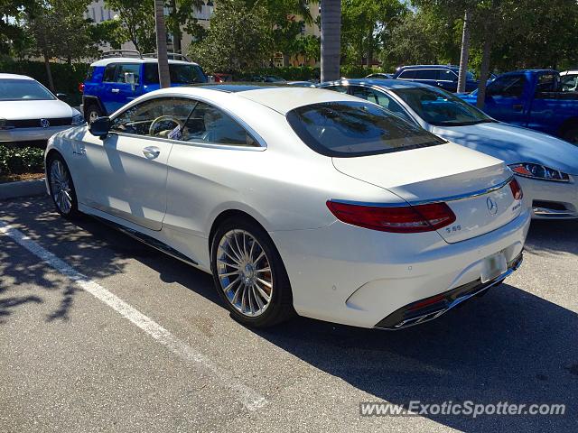 Mercedes S65 AMG spotted in Palm Beach, Florida