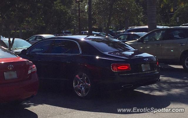 Bentley Flying Spur spotted in Palm Beach, Florida