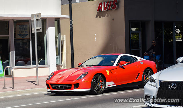 Ferrari 599GTB spotted in Miami, Florida