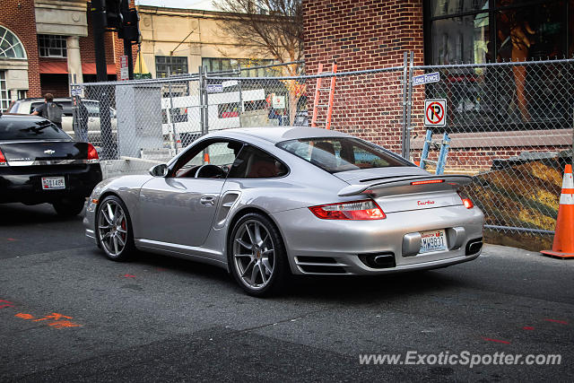 Porsche 911 Turbo spotted in Arlington, Virginia