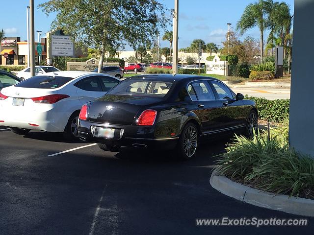 Bentley Flying Spur spotted in Stuart, Florida