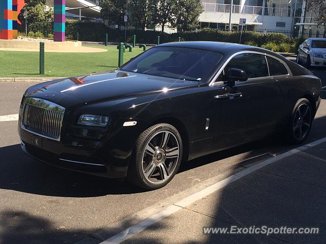 Rolls-Royce Wraith spotted in Melbourne, Australia