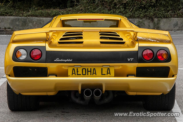 Lamborghini Diablo spotted in Hong Kong, China