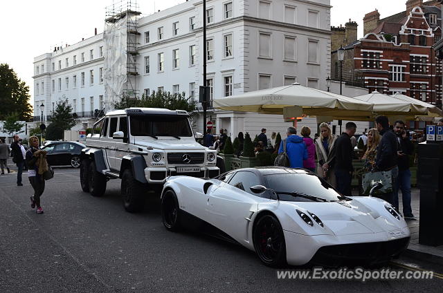 Pagani Huayra spotted in London, United Kingdom