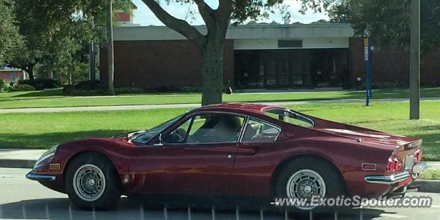 Ferrari 206 DINO spotted in Stuart, Florida