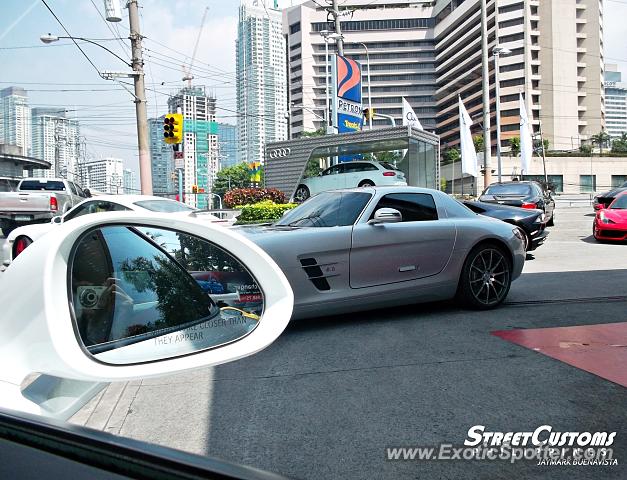 Mercedes SLS AMG spotted in Makati, Philippines